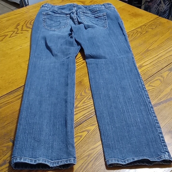 CHICO'S JEANS Womens 0 BLUE DENIM Pants Preowned Casual Work Spring Summer - Picture 7 of 8